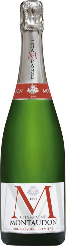 Champagne Brut Réserve Première - Géant Casino à Lyon Champagne Brut Réserve Première en promo chez Géant Casino Lyon à 14,36 €