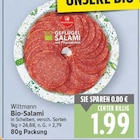 Bio-Salami von Wiltmann für 1,99 € bei E center im Angebot Bio-Salami von Wiltmann im aktuellen E center Prospekt