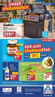 Nutella im ALDI Nord Prospekt "Aktuelle Angebote" mit 49 Seiten (Dresden)