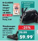 Staubsaugerbeutel K 050 von K-CLASSIC im aktuellen Kaufland Prospekt