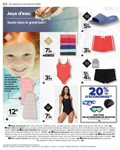 Promos Maillot de bain garçon dans le catalogue "DU SPORT ET DES LOISIRS EN PLEIN AIR !" de Carrefour à la page 14