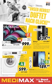 Samsung im MEDIMAX Prospekt in Lüneburg Aktueller MEDIMAX Prospekt mit Samsung, "UNSER HERBST DUFTET NACH GLÜCK", Seite 1