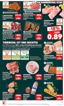 Rindfleisch im aktuellen Kaufland Prospekt (Augsburg) Rindfleisch im Kaufland Prospekt "Hier bin ich richtig" mit 63 Seiten (Augsburg)