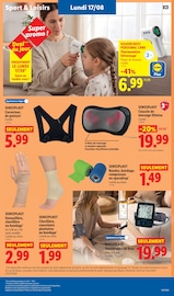 Promos Massage dans le catalogue "XXL" de Lidl Massage en promo dans le catalogue Lidl à la page 57