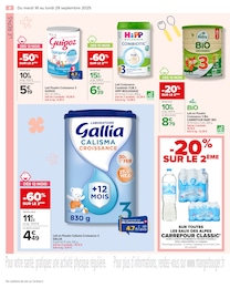 Offre Lait Bio dans le catalogue Carrefour du moment à la page 10