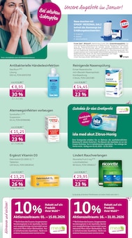 Nasenspray im aktuellen mea - meine apotheke Prospekt (Bergisch Gladbach) Nasenspray im mea - meine apotheke Prospekt "Unsere Januar-Angebote" mit 4 Seiten (Bergisch Gladbach)