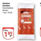 Abraham im Angebot bei GLOBUS in Braunschweig Abraham Angebote bei GLOBUS Braunschweig für 1,89 €