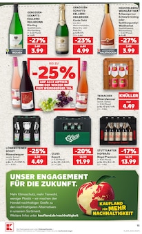 Wasser im aktuellen Kaufland Prospekt (Heilbronn) Wasser im Kaufland Prospekt "Hier bin ich richtig" mit 52 Seiten (Heilbronn)