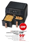 AIRFRYER DOUBLE BAC 8L 1700W - KENWOOD - Super U à Villeurbanne AIRFRYER DOUBLE BAC 8L 1700W - KENWOOD en promo chez Super U Villeurbanne à 99,00 €