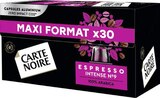 Café capsules intense n° 9 - CARTE NOIRE en promo chez Casino Supermarchés Carcassonne à 4,90 €