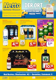 Netto Marken-Discount Prospekt DER ORT, AN DEM DU IMMER AUSGEZEICHNETE PREISE FINDEST. mit 2 Seiten