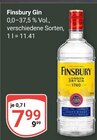 Gin im Angebot bei GLOBUS in Bad Kreuznach Gin Angebote von Finsbury bei GLOBUS Bad Kreuznach für 7,99 €