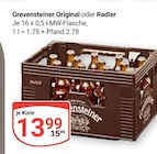 Original Angebote von Grevensteiner bei GLOBUS Bochum für 13,99 €
