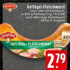 Geflügel-Fleischwurst natur Angebote von Gutfried bei EDEKA Paderborn für 2,79 €