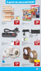 Papier Cadeau Angebote im Prospekt "NOS ARRIVAGES VACANCES JUSQU'À -34%" von Aldi Papier Cadeau Angebote im Prospekt "NOS ARRIVAGES VACANCES JUSQU'À -34%" von Aldi auf Seite 43