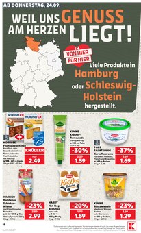 Fisch im aktuellen Kaufland Prospekt (Lübeck) Fisch im Kaufland Prospekt "Hier bin ich richtig" mit 70 Seiten (Lübeck)