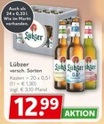 Lübzer bei Getränkeland im Prospekt "" für 12,99 €