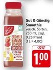 Smoothie Angebote von Gut & Günstig bei E center Pirmasens für 1,00 €