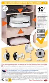 Promos Table dans le catalogue "LES INDISPENSABLES DE LA SAISON" de Carrefour Market à la page 22