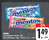 Mentos Mint bei EDEKA im Witzleben Prospekt für 1,49 €
