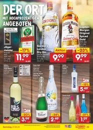 Spirituosen Angebot im aktuellen Netto Marken-Discount Prospekt auf Seite 25