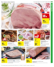 Offre Saucisson à l'ail dans le catalogue Carrefour du moment à la page 25