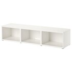 Aktuelles TV-Bank weiß 180x40x38 cm Angebot bei IKEA in Oberhausen ab 75,00 €