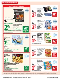 Prix et réduction Glace dans le prospectus Auchan Supermarché en cours Offre Glace dans le catalogue Auchan Supermarché du moment à la page 18