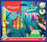 12 Feutres Jumbo Jungle Fever - Maped dans le catalogue Intermarché Hyper