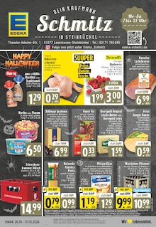 EDEKA Prospekt der Woche "Aktuelle Angebote" Seite 1, 26.10.2026 bis 31.10.2026 für Leverkusen Aktueller EDEKA Prospekt "Aktuelle Angebote" Seite 1 von 26 Seiten für Leverkusen