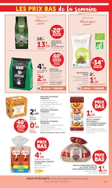 Promos Café dans le catalogue "PRIX BAS DE VOTRE MAGASIN" de Super U Café en promo dans le catalogue Super U à la page 15