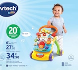 Super trotteur parlant 2 en 1 - VTECH en promo chez Intermarché Hyper Poitiers à 27,92 €