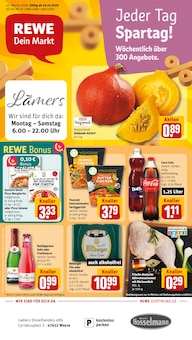REWE Weeze Prospekt der aktuellen Woche, gültig von 19.10.2026 bis 24.10.2026 Aktueller REWE Weeze Prospekt "Dein Markt" mit 38 Seiten