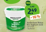 Bio-Joghurt mild bei tegut im Stockstadt Prospekt für 2,49 €