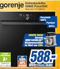 Einbaubackofen GO66E Pizza350C Angebote von Gorenje bei expert Saarbrücken für 588,00 €