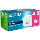 Pack 4+2 filtres à eau MAXTRA PRO - BRITA en promo chez Carrefour Pack 4+2 filtres à eau MAXTRA PRO - BRITA dans le catalogue Carrefour