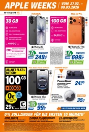 Handyzubehör im expert Prospekt in Ahaus Aktueller expert Prospekt mit Handyzubehör, "APPLE WEEKS", Seite 3
