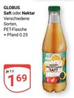 Aktuelle Saft Angebote bei GLOBUS in Duisburg Aktuelles Saft Angebot bei GLOBUS in Duisburg ab 1,69 €