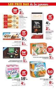 Promotion Kinder dans le prospectus Hyper U, valable du 03/06/2025 au 15/06/2025 Promo Kinder dans le catalogue Hyper U du moment à la page 7