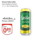 Naturradler im Angebot bei GLOBUS in Saarbrücken Naturradler Angebote von Gösser bei GLOBUS Saarbrücken für 0,89 €