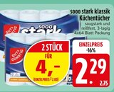 Sooo Stark Klassik Küchentücher im EDEKA Prospekt Sooo Stark Klassik Küchentücher von GUT&GÜNSTIG im aktuellen EDEKA Prospekt für 2,29 €