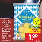 Kloesse im Netto Marken-Discount Prospekt Bayerischer Kloßteig von Genuss Welt im aktuellen Netto Marken-Discount Prospekt für 1,29 €