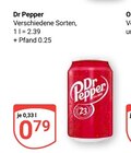 Dr Pepper im Angebot bei GLOBUS in Oberhausen Dr Pepper Angebote bei GLOBUS Oberhausen für 0,79 €