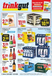 Aktueller Trinkgut Getränkemärkte Prospekt für Dülmen: Aktuelle Angebote mit 10 Seiten, 09.03.2026 - 14.03.2026