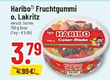 Fruchtgummi o. Lakritz im Angebot bei Trinkgut in Lüdenscheid Fruchtgummi o. Lakritz Angebote von Haribo bei Trinkgut Lüdenscheid für 3,79 €
