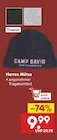 Herren Mütze im Angebot bei Netto Marken-Discount in Heinsberg Herren Mütze Angebote von Camp David bei Netto Marken-Discount Heinsberg für 9,99 €