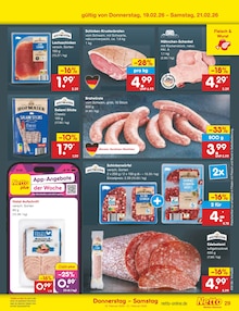 Bratwurst im Netto Marken-Discount Prospekt "Aktuelle Angebote" mit 54 Seiten (Mönchengladbach)