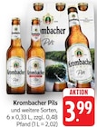 Aktuelle Krombacher Angebote bei E center in Schwäbisch Gmünd Aktuelles Pils Angebot bei E center in Schwäbisch Gmünd ab 3,99 €