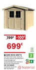 Abri Bois Areto à 699,00 € dans le catalogue LEROY MERLIN
