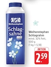 Schlagrahm Angebote von Weihenstephan bei EDEKA Saarlouis für 2,59 €